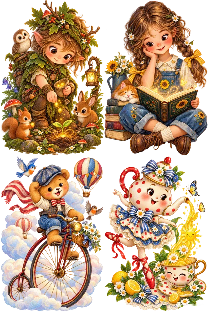 Whimsical Storybook Character Art Makers
