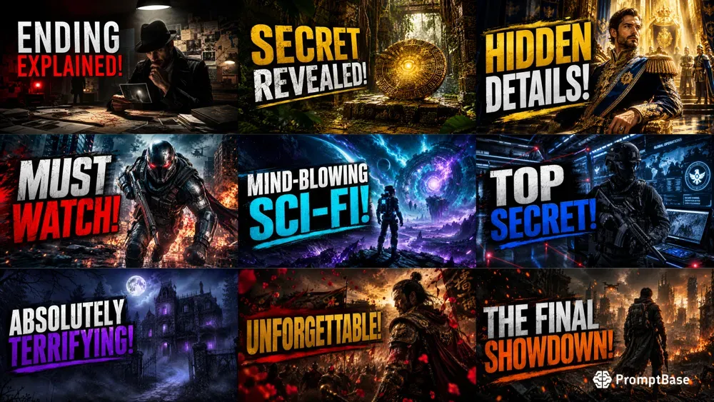 Cinematic Thumbnail Creators