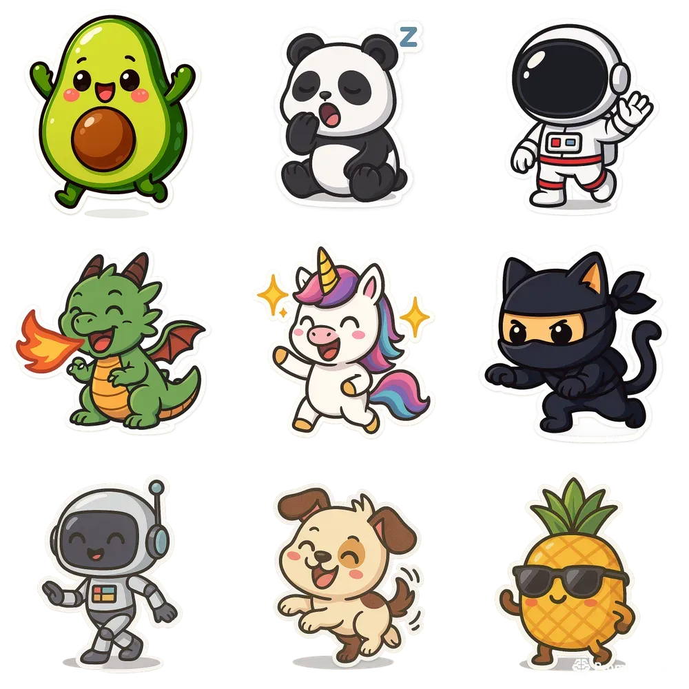 Chibi Stickers