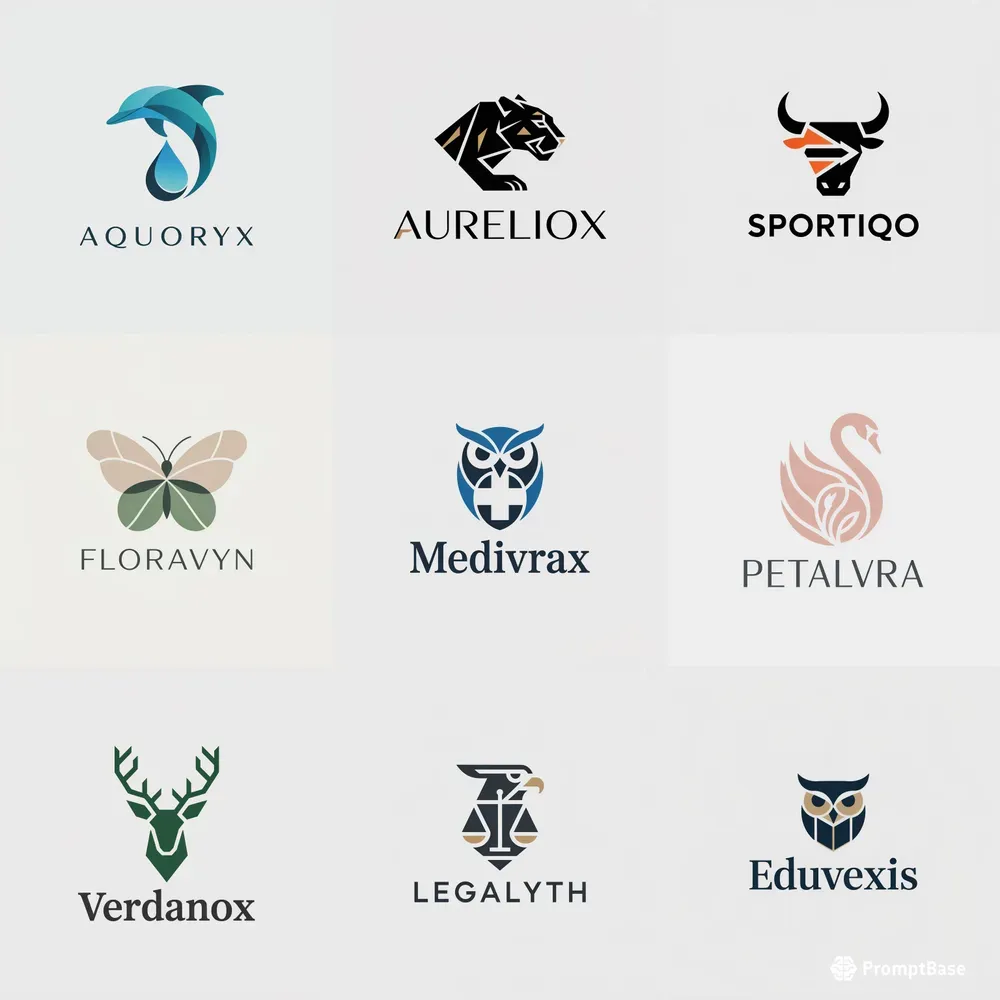 Luxury Geometric Logos