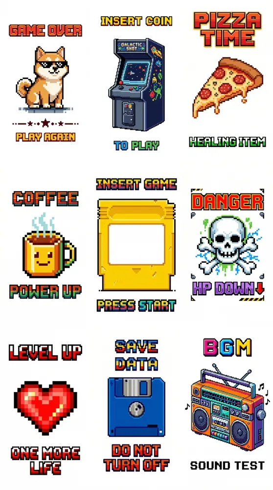 8bit Retro Pixel Art Generator