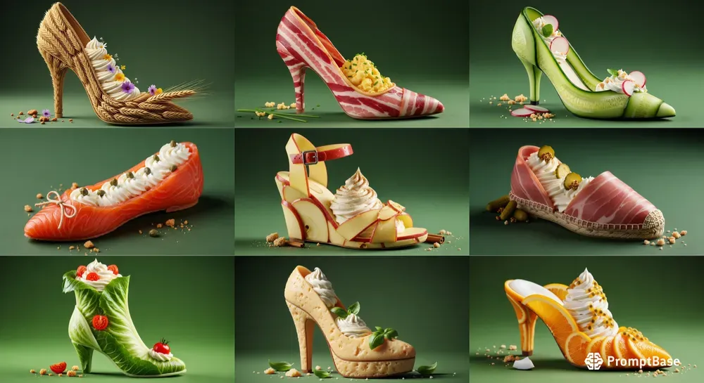 Elegant Edible Shoes