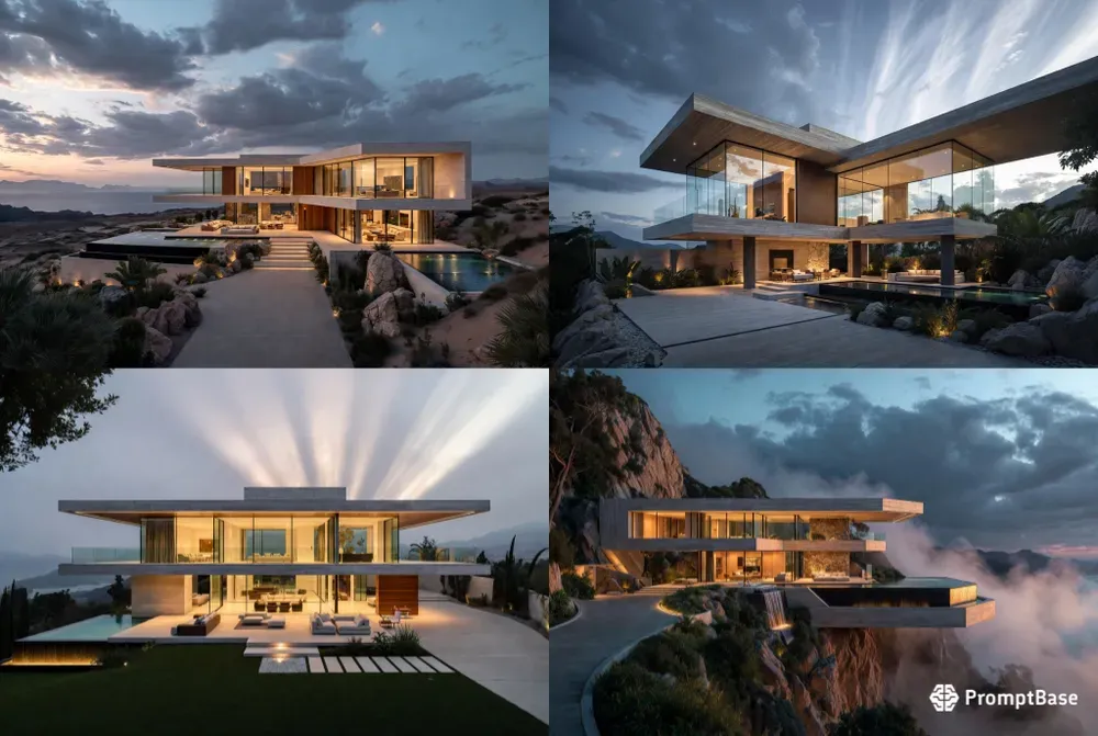 Ultra Luxury House Renders 8K