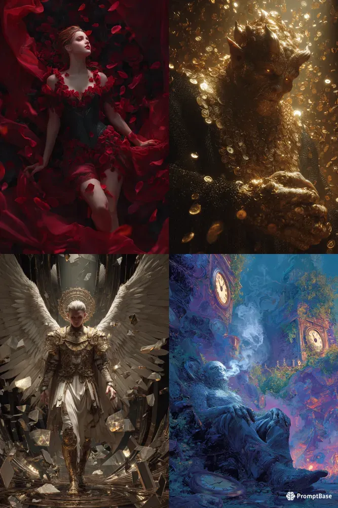 Seven Deadly Sins Art Generator