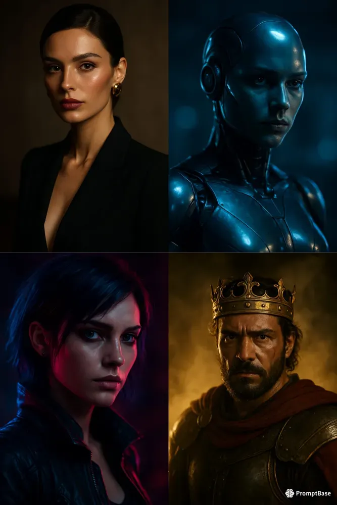 Ultra Realistic Cinematic Portraits