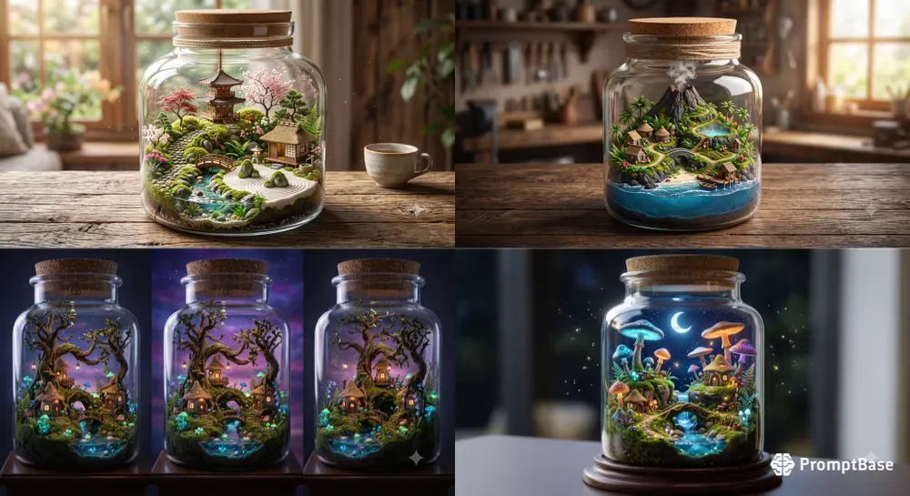 Pocket World Glass Jar Creators