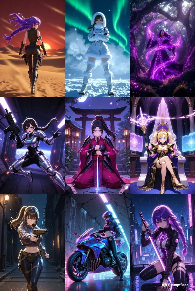 Neon Shadow Chronicles Cinematic Anime