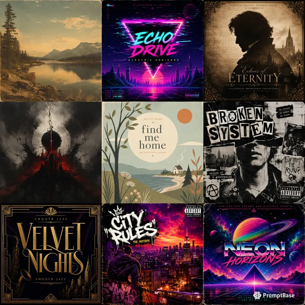 Album Cover Art Generator