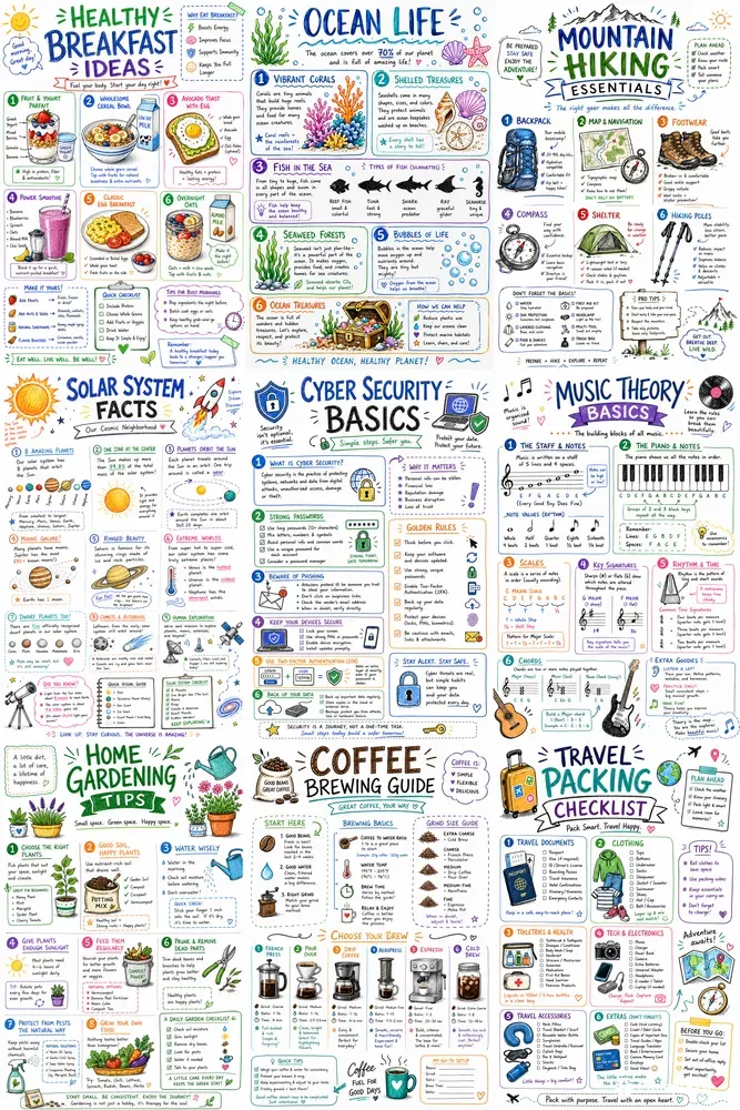 Creative Whiteboard Learning Guides
