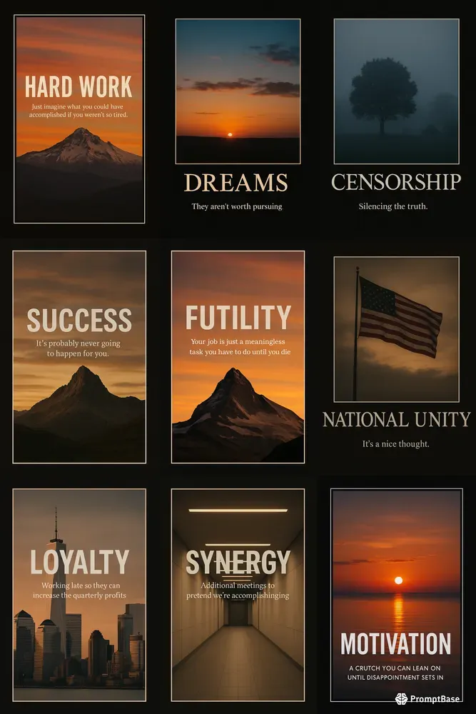 Demotivational Posters