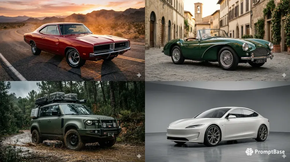 Cinematic Car Photography Studios