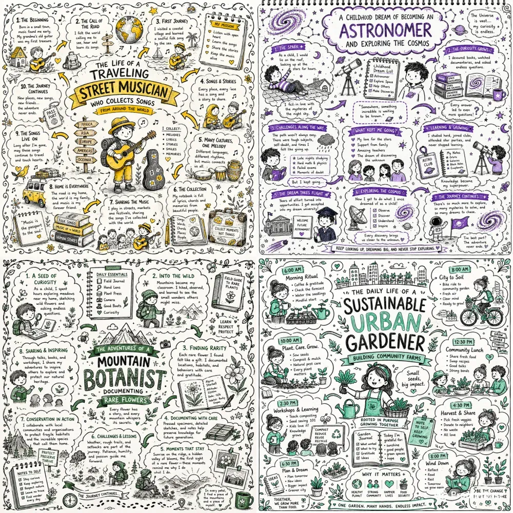 Visual Life Sketchnote Makers