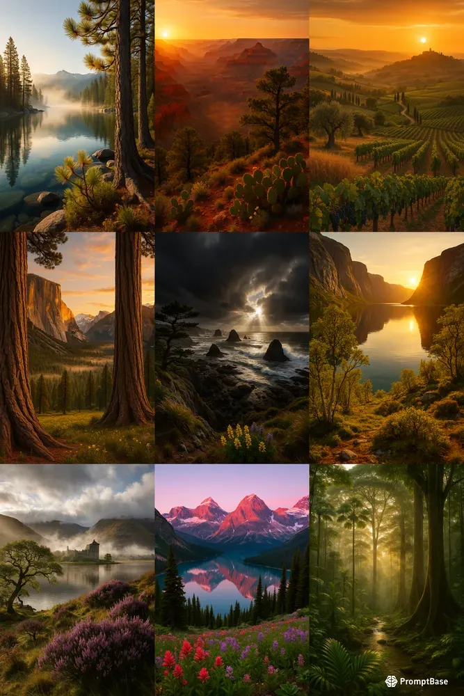 Golden Hour Landscapes