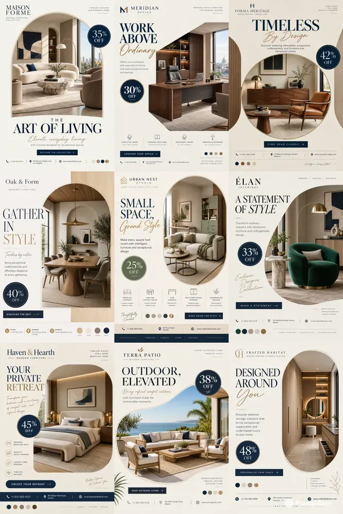 Premium Furniture Promotion Frameworks