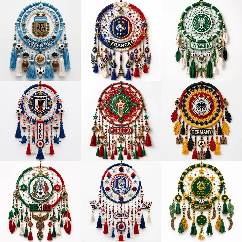 World Football Dreamcatcher Collections