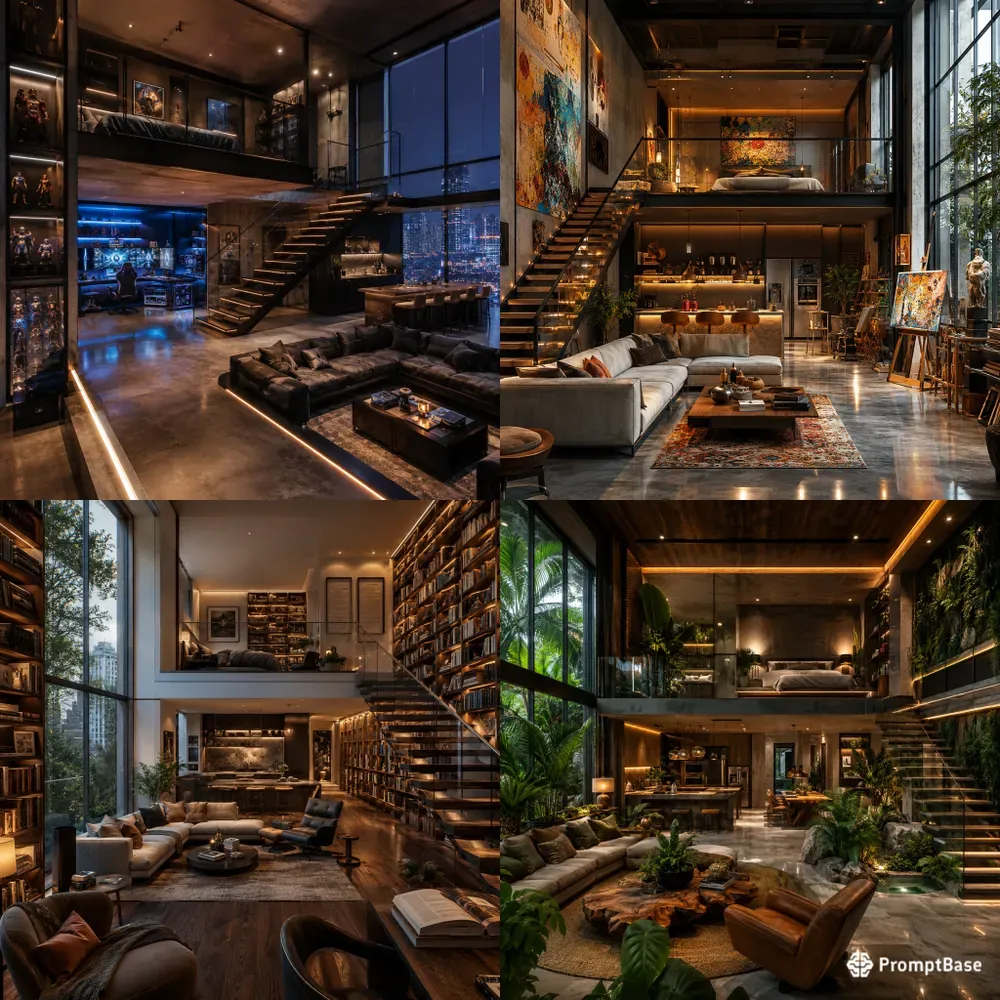 Luxury Splitlevel Dream Loft Collections