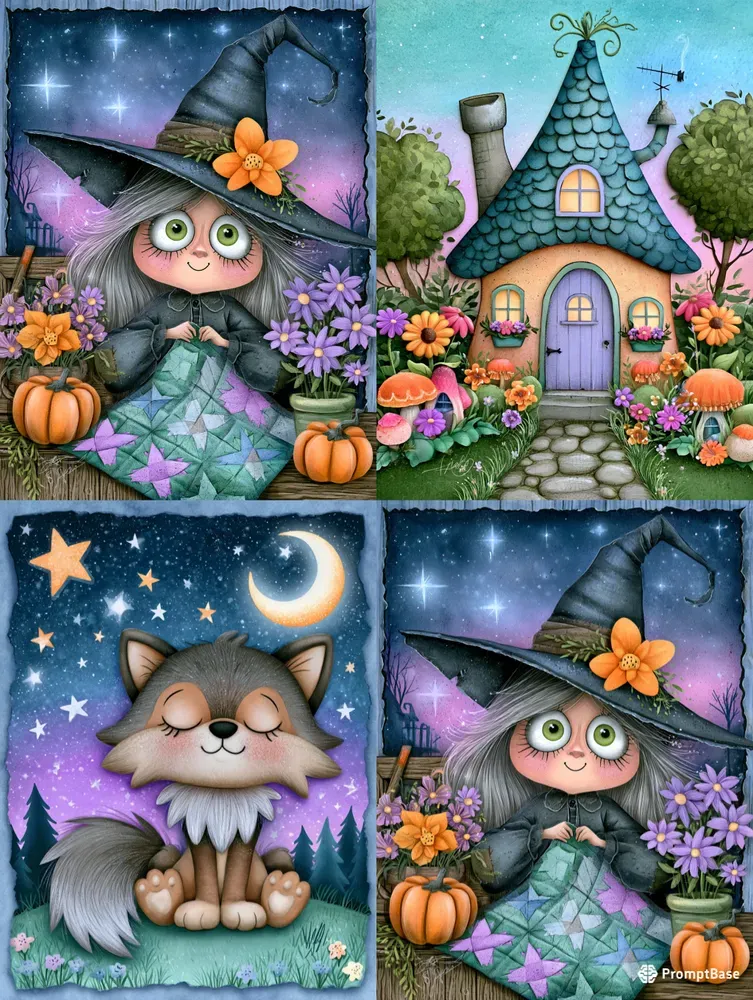 Haunted Folk Art Junk Journals