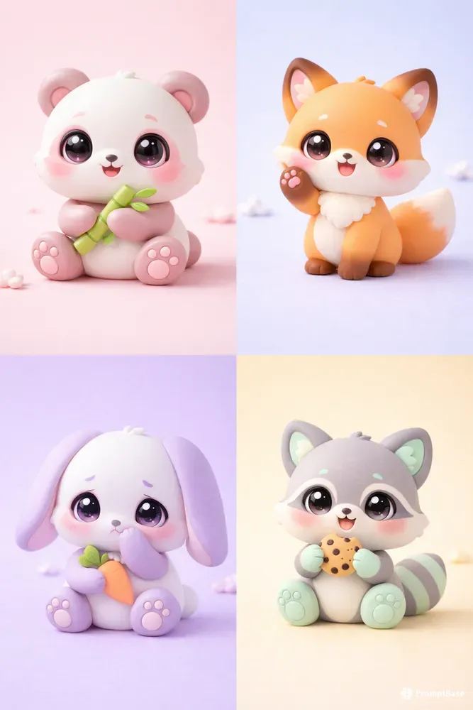 Kawaii Toy Animal Generator