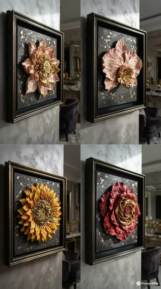The 3D Botanical Quartets