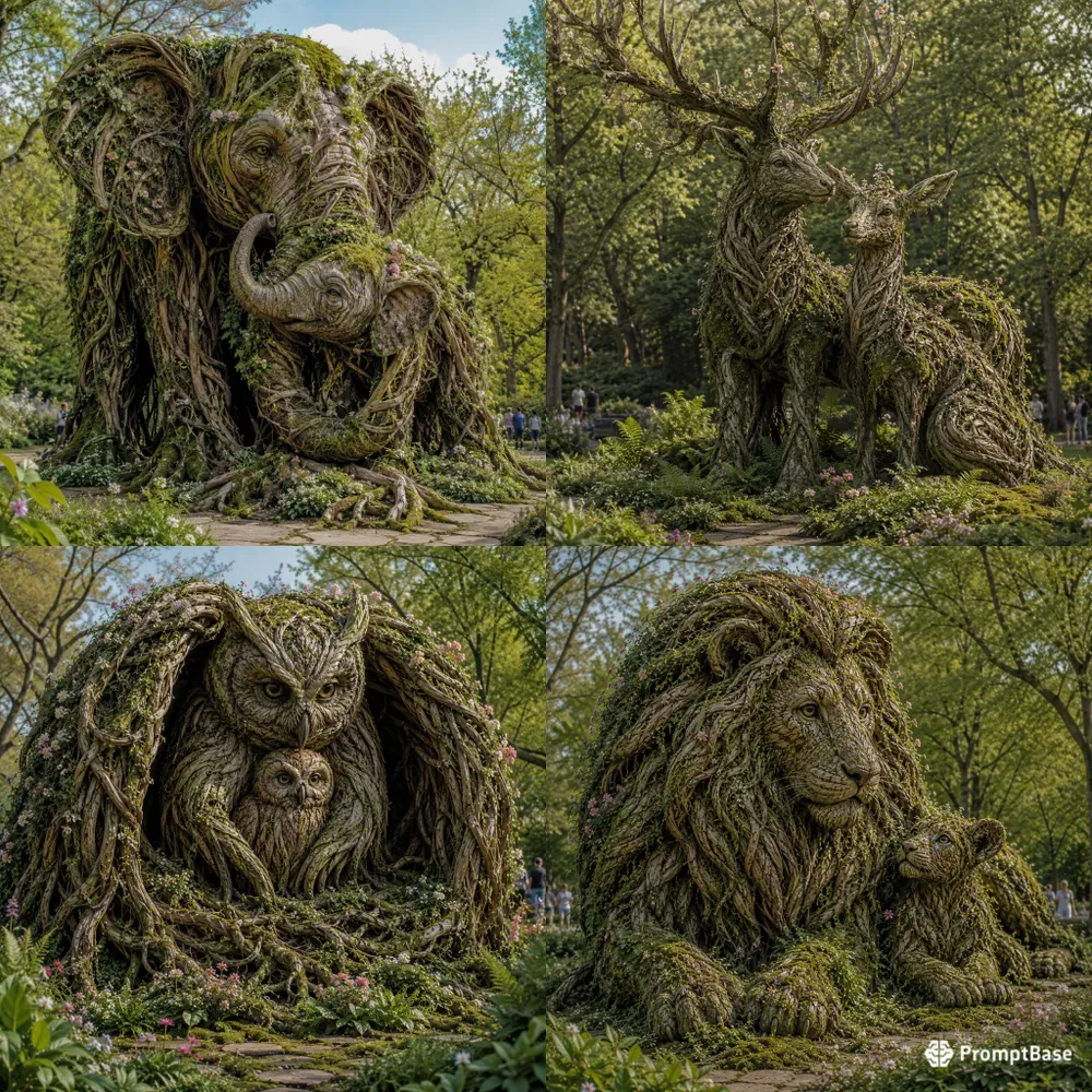 Living Nature Sculptures