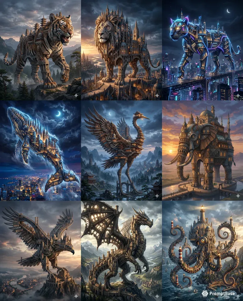 Urban Beast Architectural Worlds