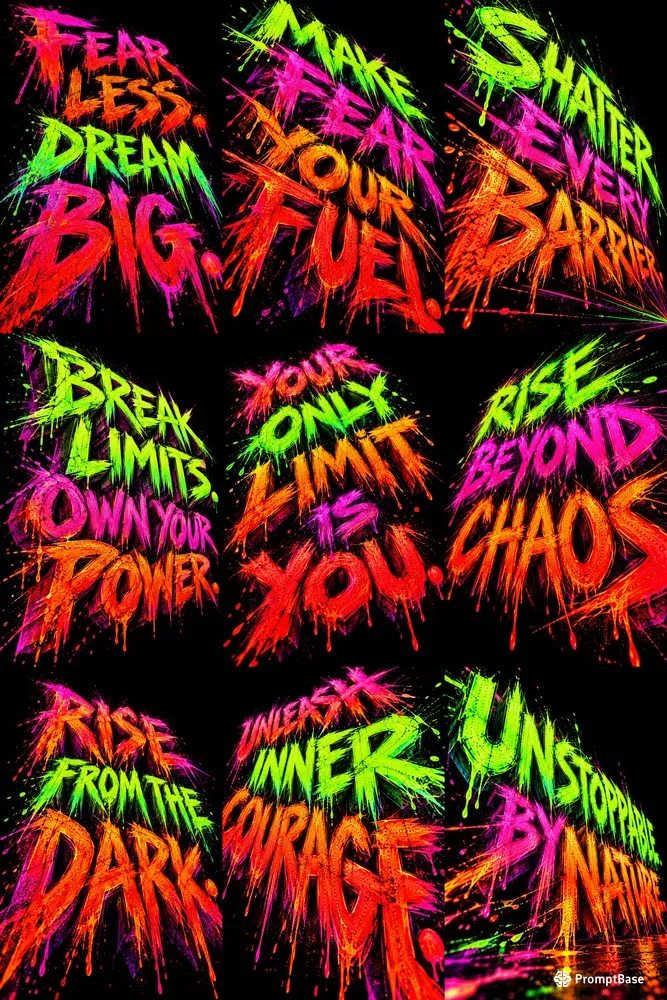 Motivational Horror Posters