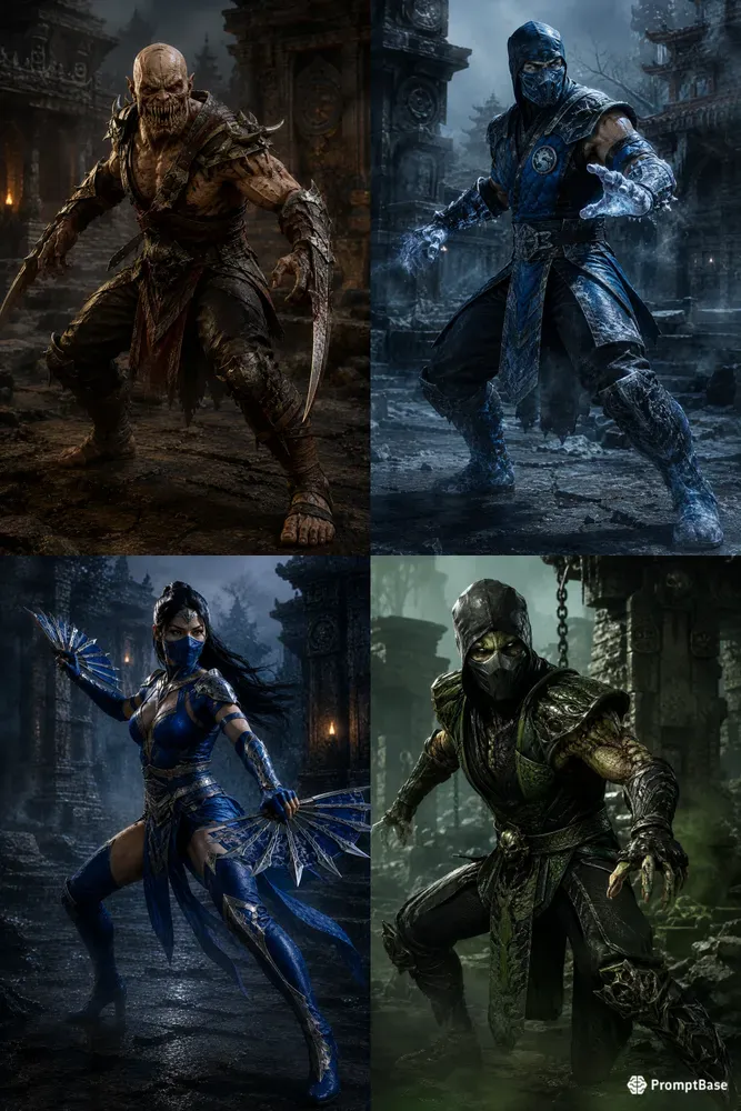 Ultimate Mortal Kombat Characters