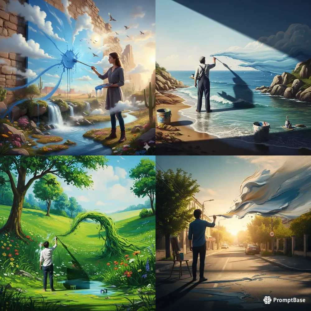 Painting The World Into Reality