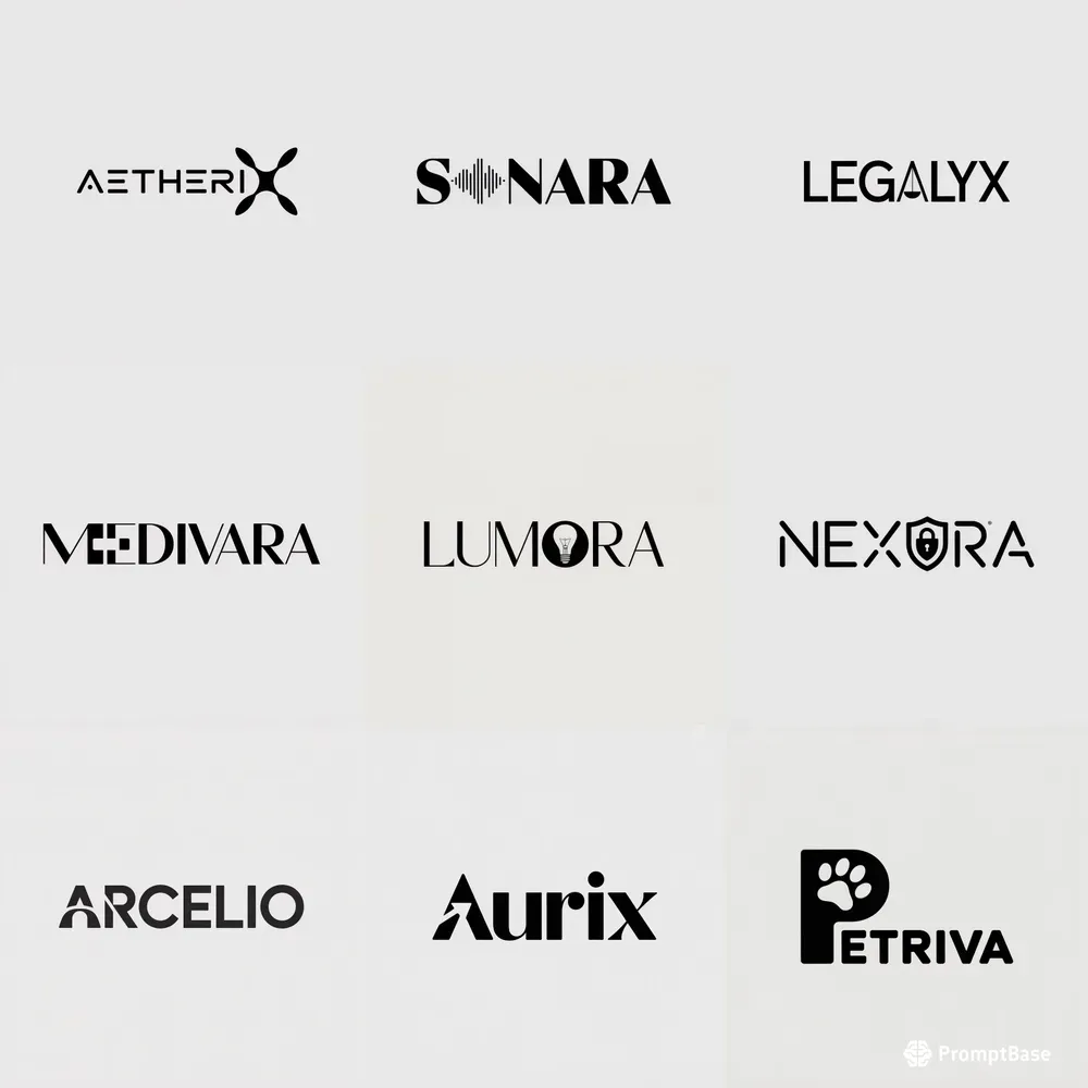 Premium Negative Space Logos