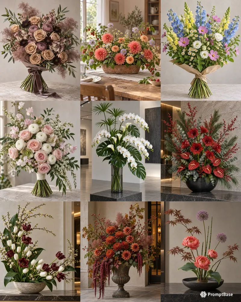 Professional Floral Arrangements