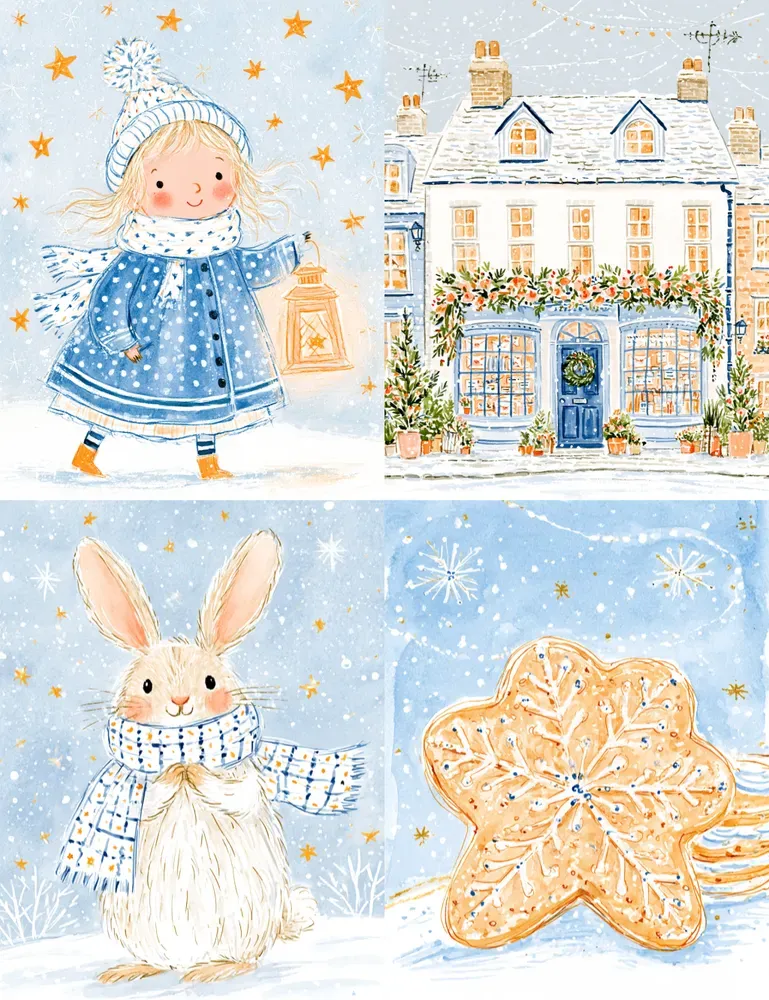Snow Story Junk Journals