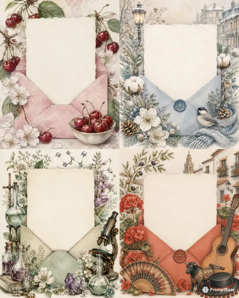 Watercolor Letter Generator