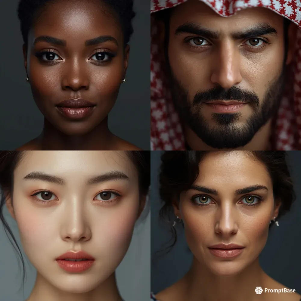 Luxury Hyperrealistic Portraits