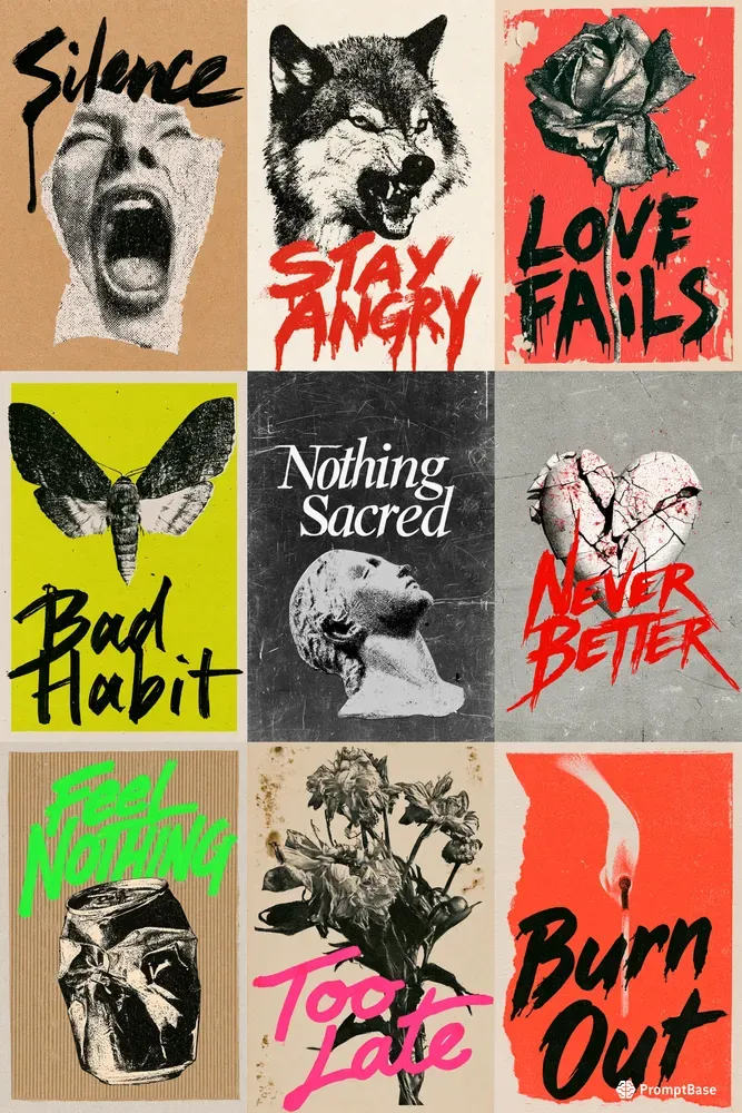 Brutalist Nihilism Posters
