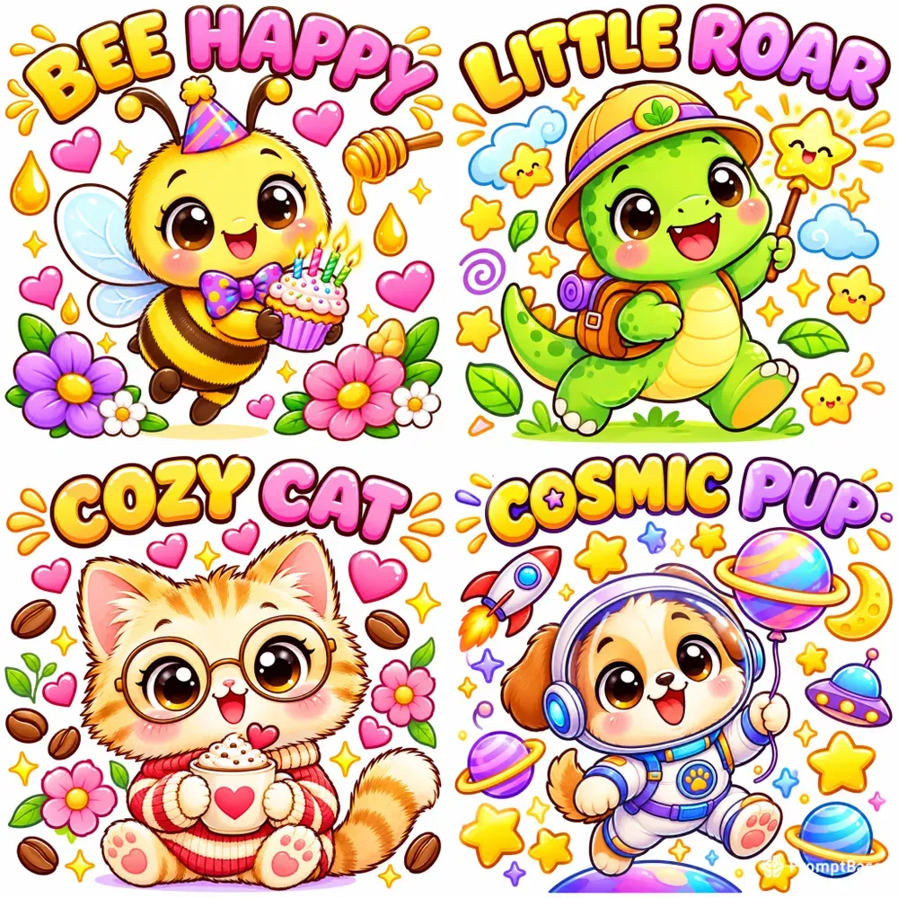 Chibi Cute Tshirt Designs