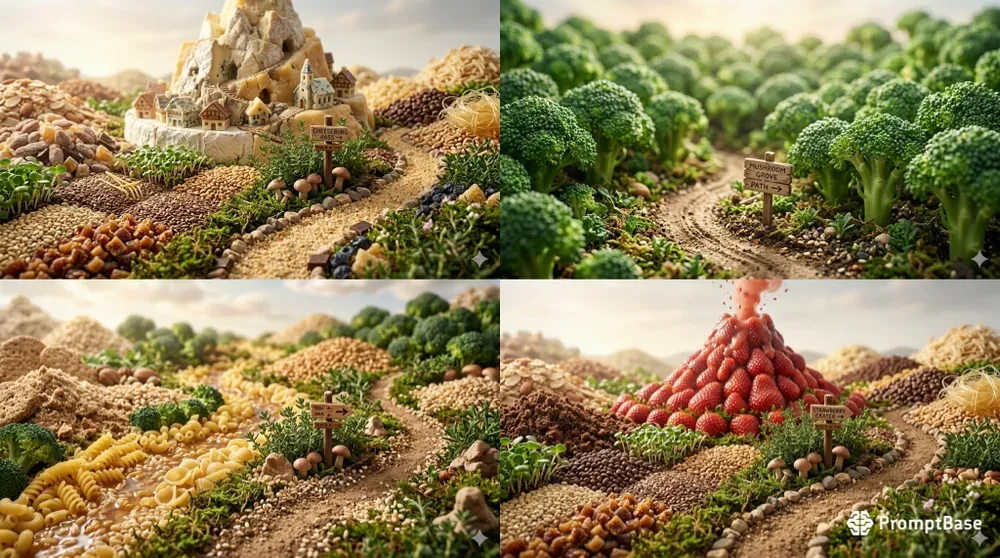 Micro World Food Landscapes