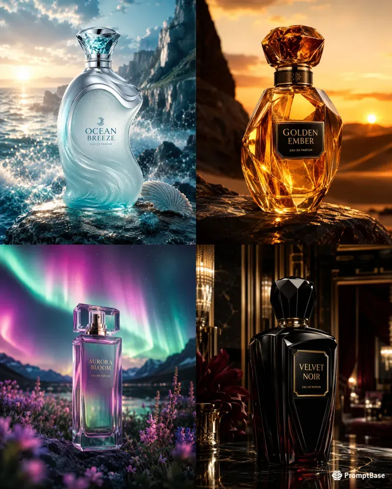 Luxury Perfume Advertisements