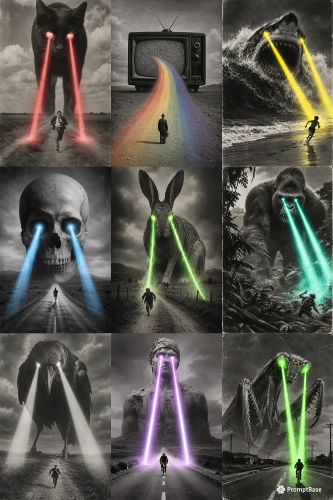 Eerie Surreal Photomontage Art