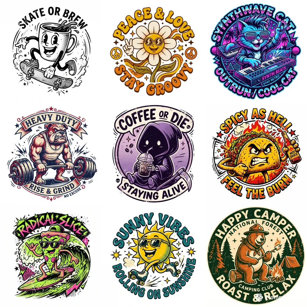 Retro Mascot Pod Tshirt Graphics