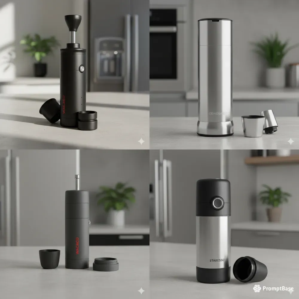 Portable Espresso Maker Ads Photos