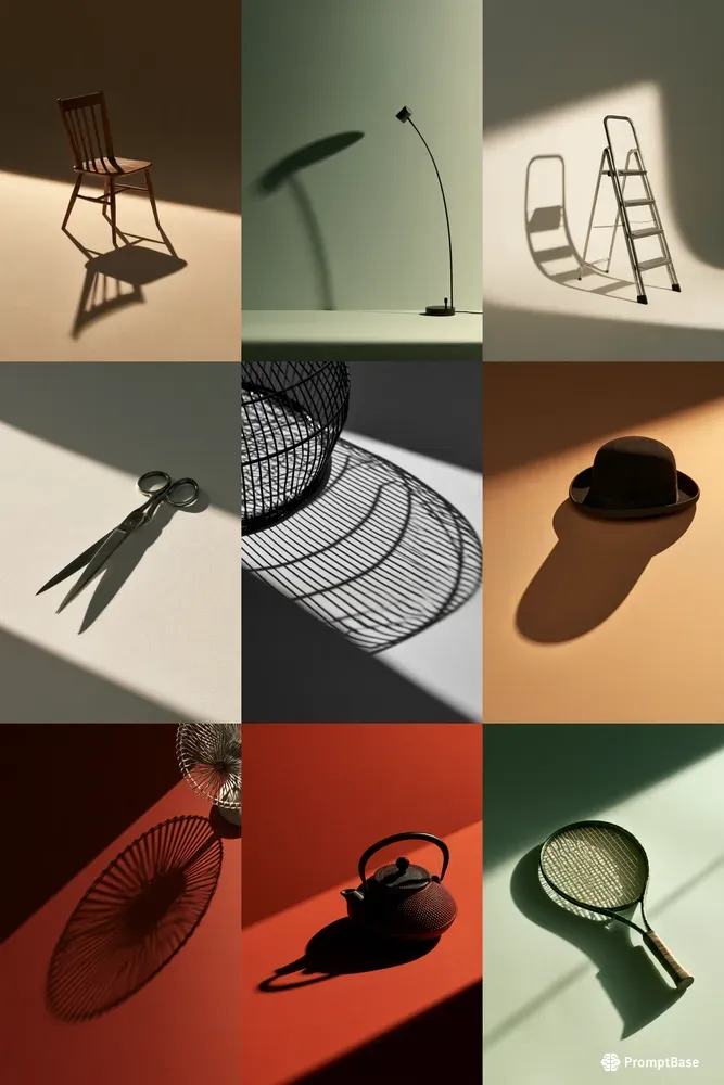 Hard Light Cast Shadow Photography