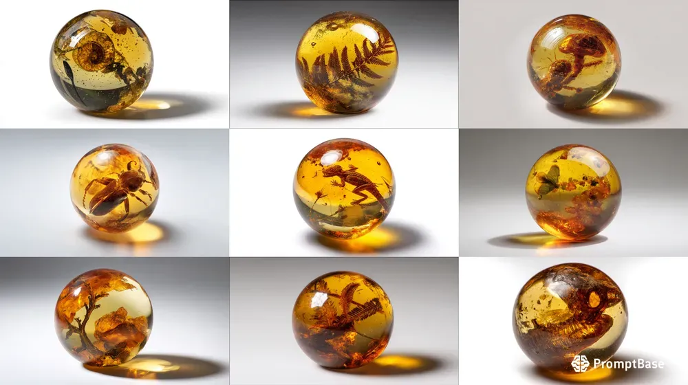 Amber Fossil Sphere Generator