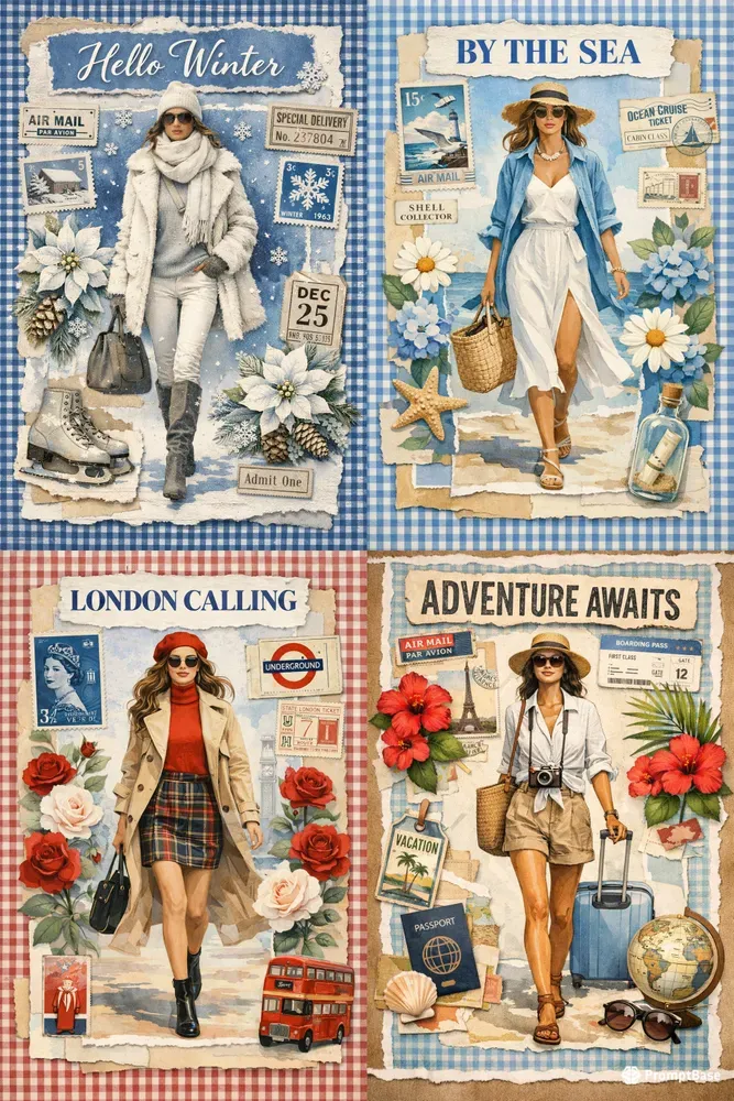 Fashion Collages