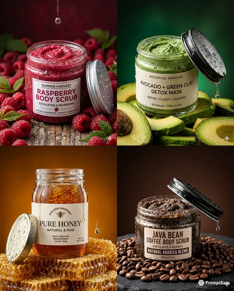 Ingredient Submerged Product Shots
