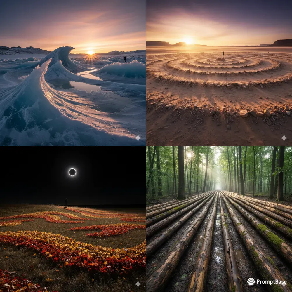 Scale Land Art