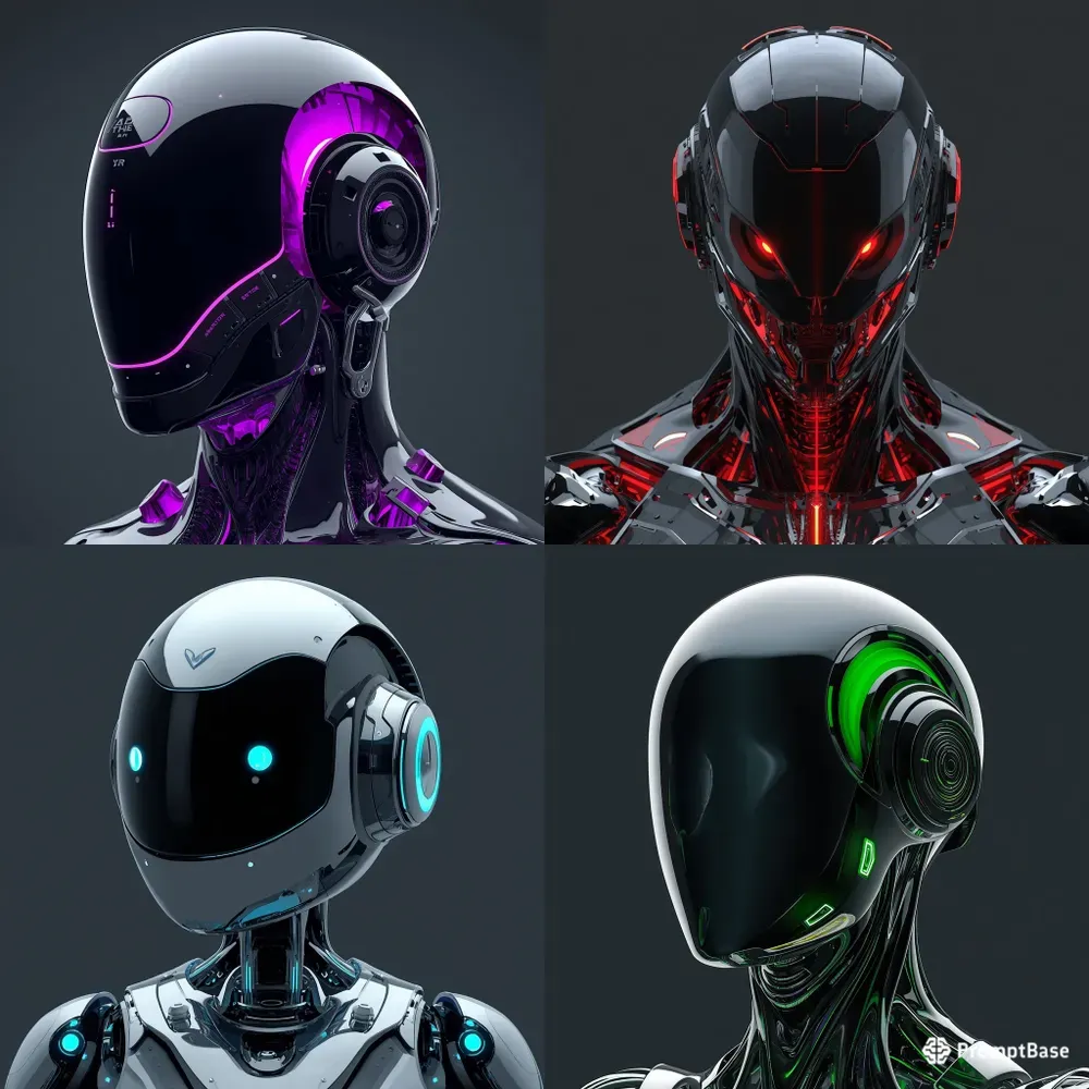 3D Cyber Robot Avatars Tech