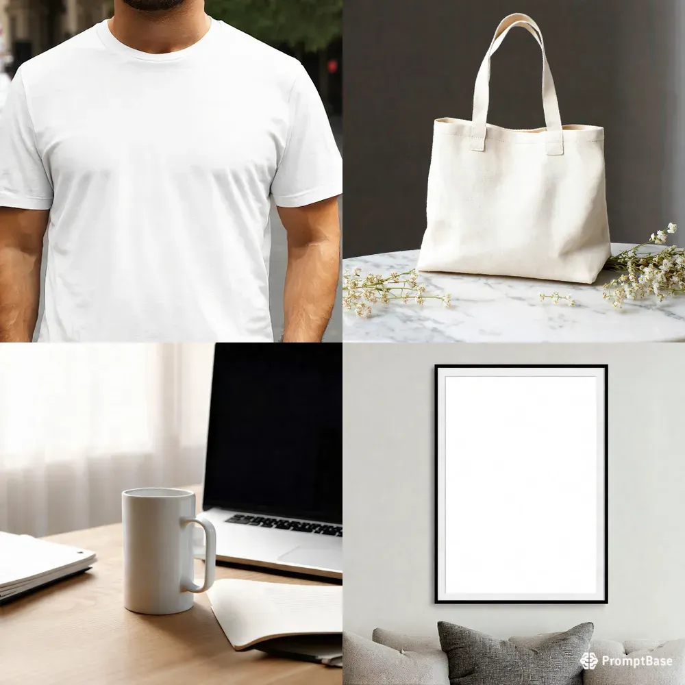 Realistic Product Mockup Scenes