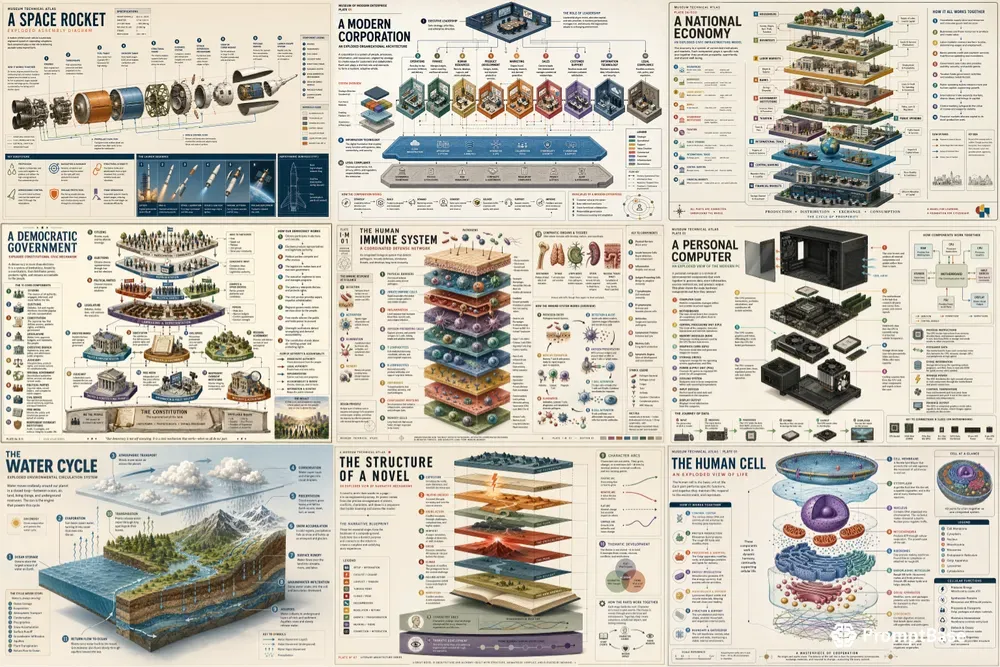 Exploded Knowledge Models