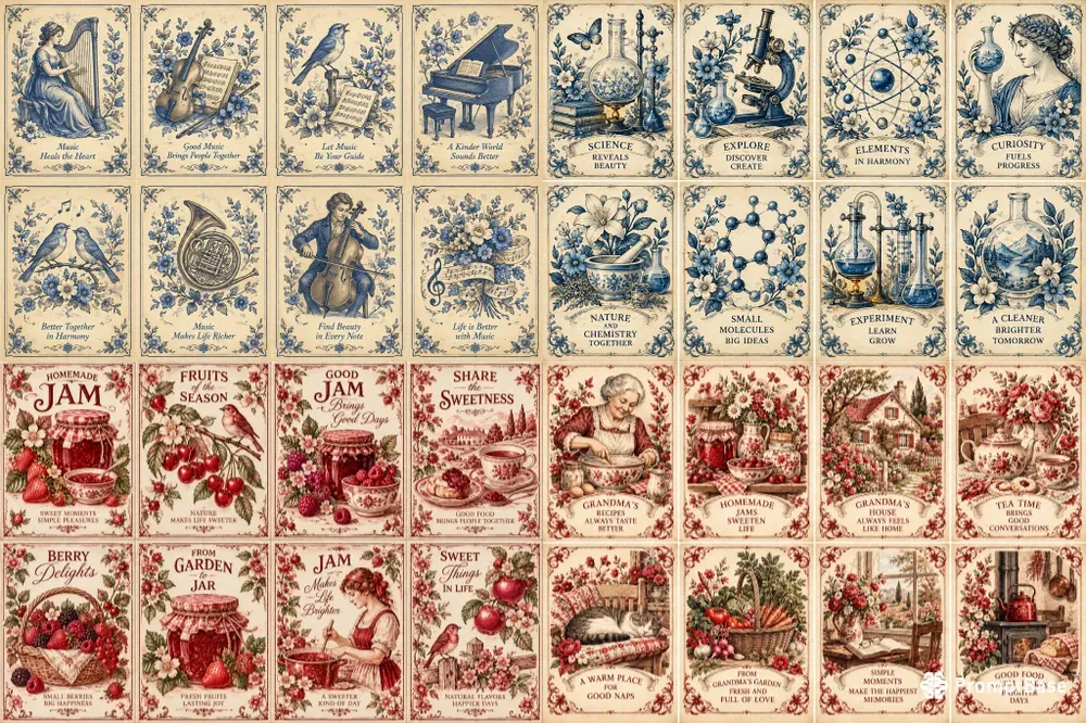 Porcelain Illustrations