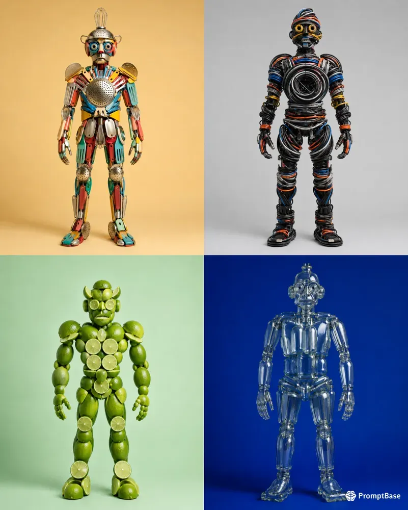 Materialbuilt Characters